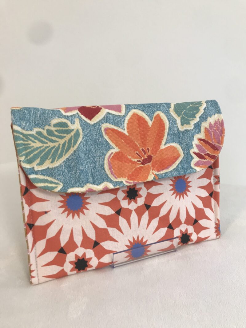 Pochette Poppins - Fleurs et feuilles