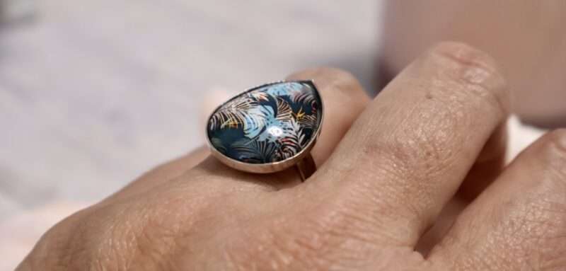 Bague Goutte - Jungle – Image 3