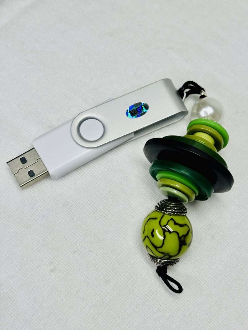 Bijou Clé usb - Vert – Image 3