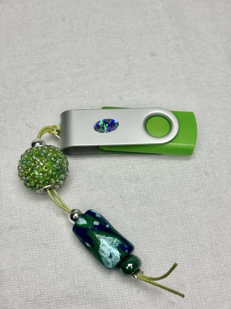 Bijou Clé usb - Vert d'Eau – Image 3