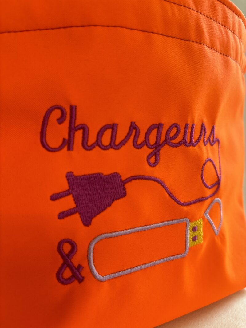 Pochon - Chargeurs fluo orange GM – Image 4