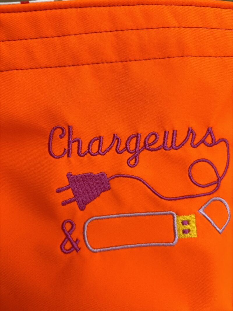 Pochon - Chargeurs fluo orange GM – Image 2