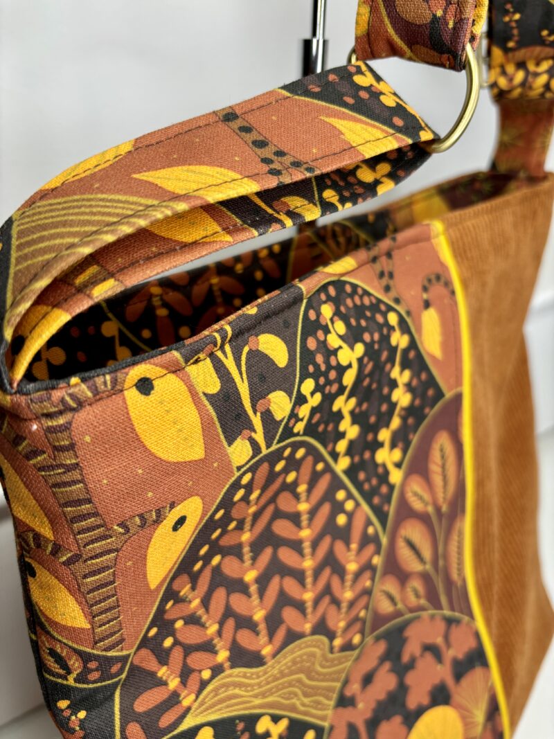 Sac Hoplala - Feuillages Jaune et Camel – Image 4