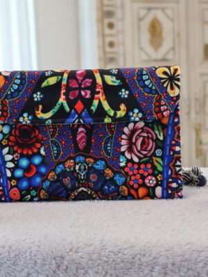 Trousse à Bijoux - Mandala en Noir