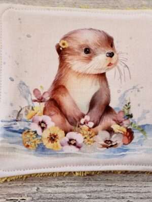 Lot de 8 Lingettes - Jolie Loutre