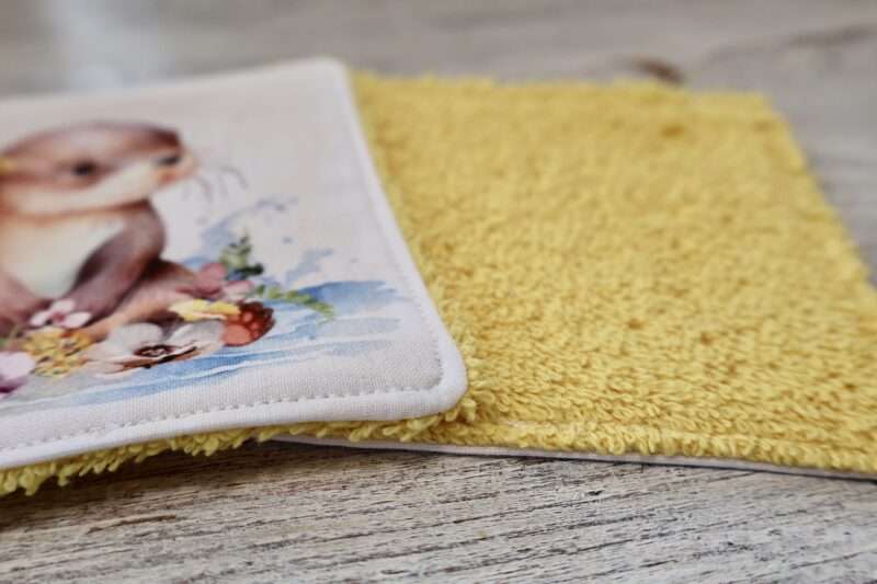 Lot de 8 Lingettes - Jolie Loutre – Image 4
