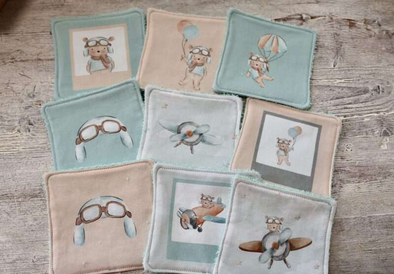 Lot de 8 Lingettes - Aviateur – Image 2