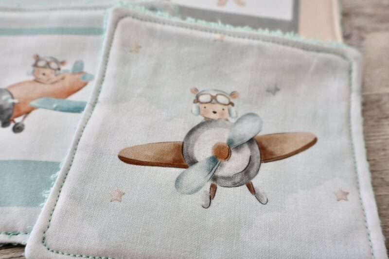 Lot de 8 Lingettes - Aviateur