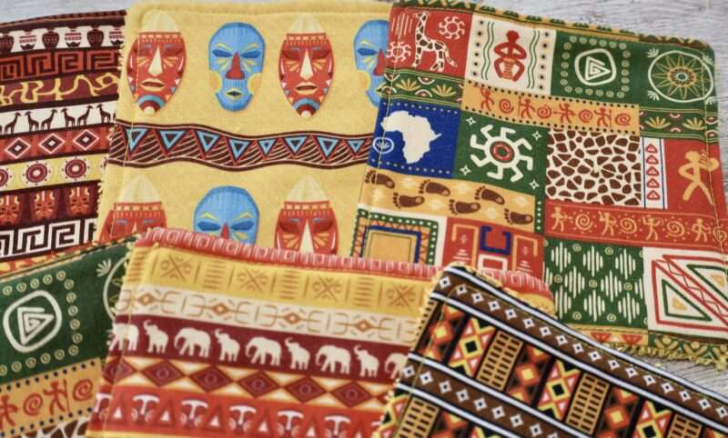 Lot de 8 Lingettes - Masques Africa – Image 4