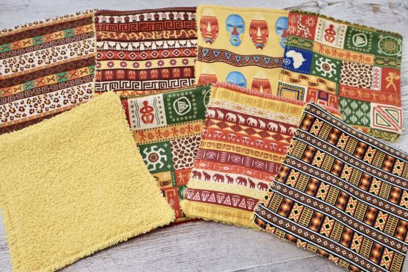 Lot de 8 Lingettes - Masques Africa – Image 7