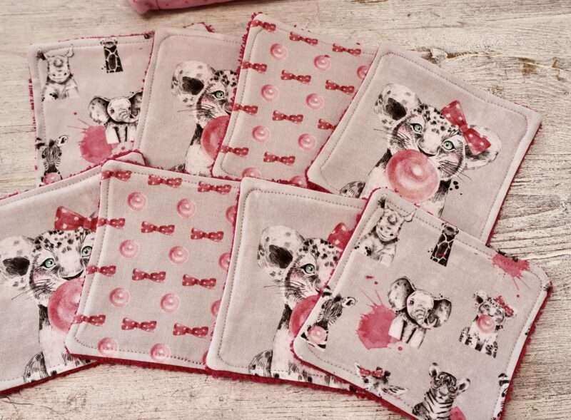 Panière + 8 Lingettes - Bubble Gum – Image 2