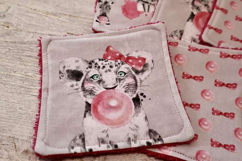 Panière + 8 Lingettes - Bubble Gum – Image 7