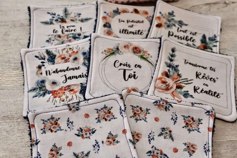 Panière + 8 Lingettes - Crois en Toi – Image 2