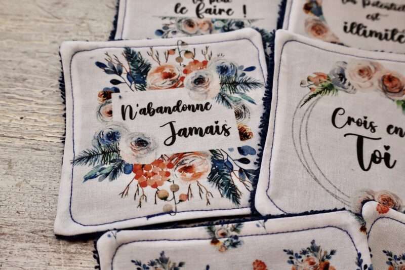 Panière + 8 Lingettes - Crois en Toi – Image 3