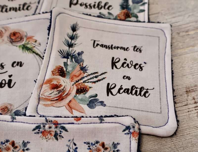 Panière + 8 Lingettes - Crois en Toi – Image 5