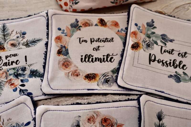 Panière + 8 Lingettes - Crois en Toi – Image 8