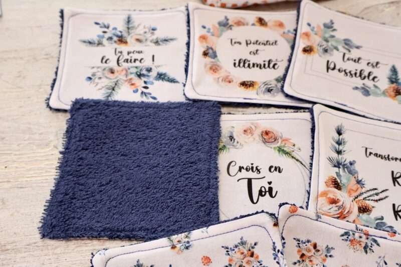 Panière + 8 Lingettes - Crois en Toi – Image 11