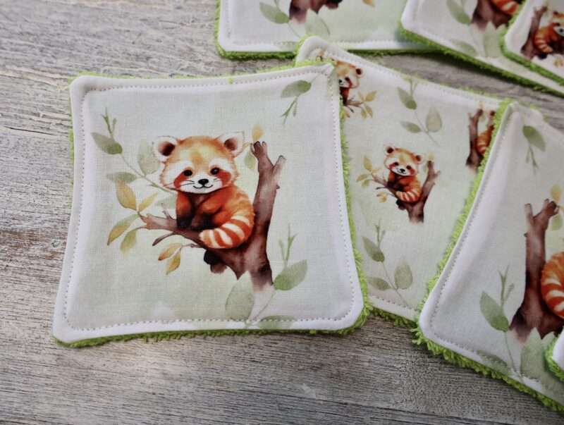 Panière + 8 Lingettes - Panda Roux – Image 3