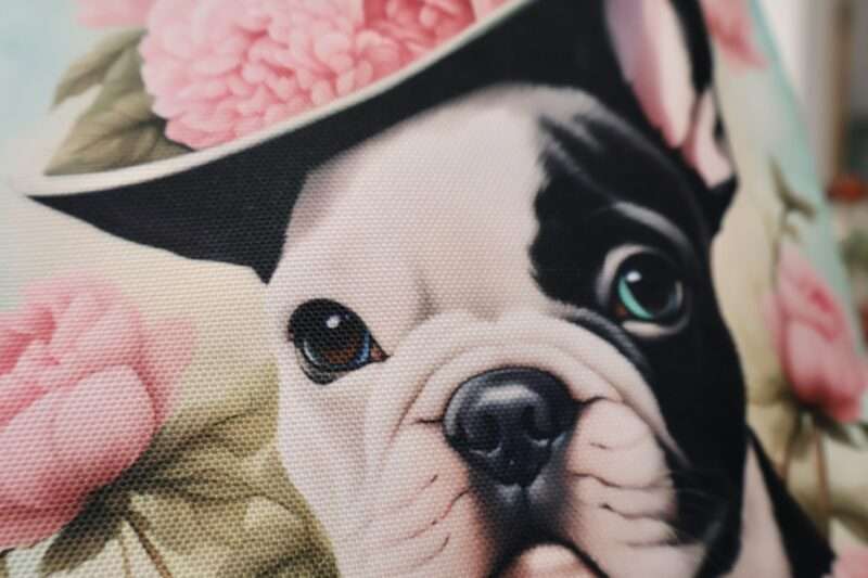 Pochon imperméable Beauté - Bouledogue Rose – Image 2