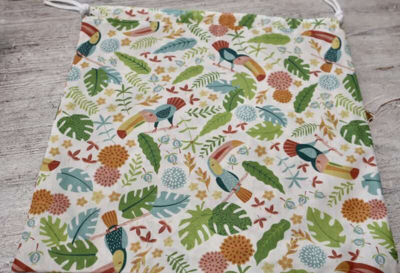 Grand Pochon Piscine - Toucans Verts – Image 2