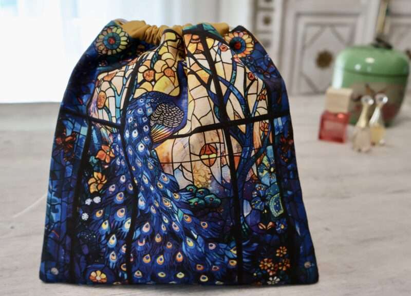 Pochon imperméable Beauté - Le Paon – Image 3