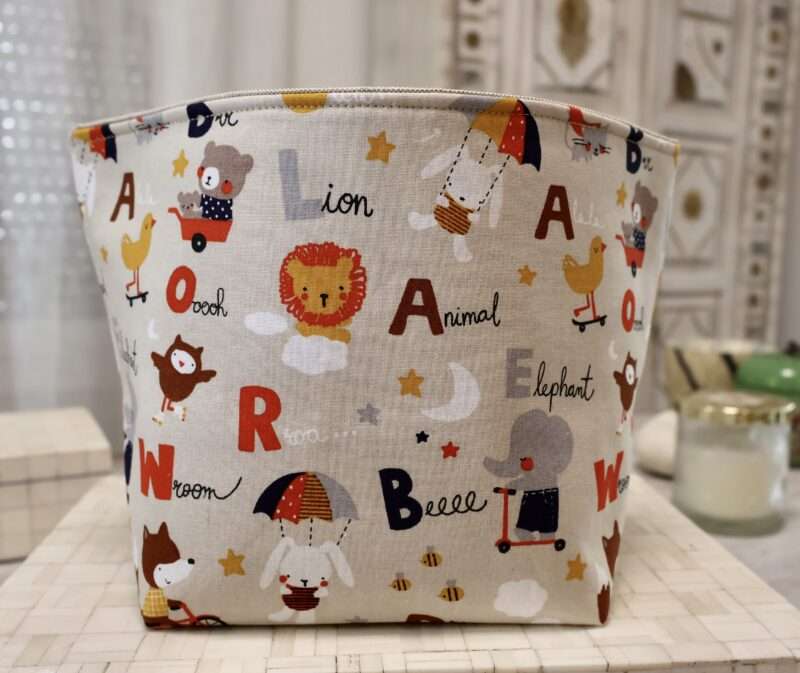 Panière XL Fourre-Tout - Alphabet – Image 4