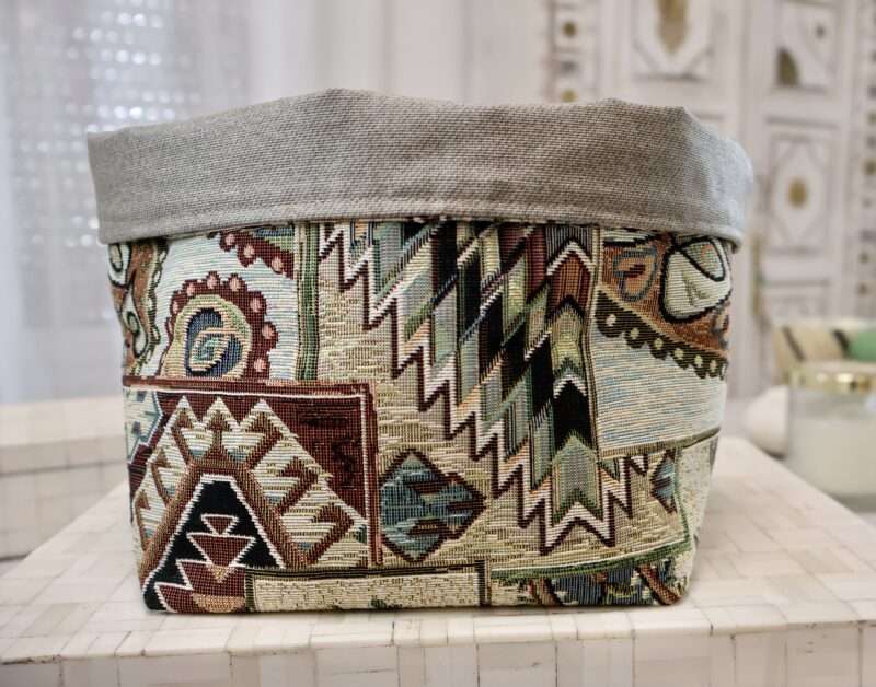 Panière XL Fourre-Tout - Aztec
