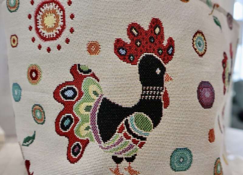 Panière XL Fourre-Tout - Coq – Image 3