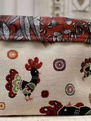 Panière XL Fourre-Tout - Coq