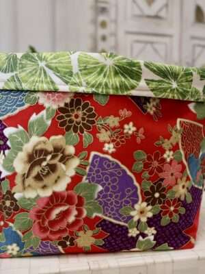 Panière XL Fourre-Tout - Asie Rouge