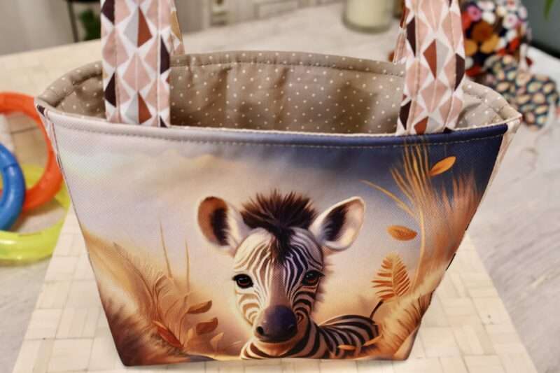 Sac Cabalala Petit - Zèbre – Image 3