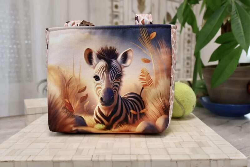 Sac Cabalala Petit - Zèbre – Image 7