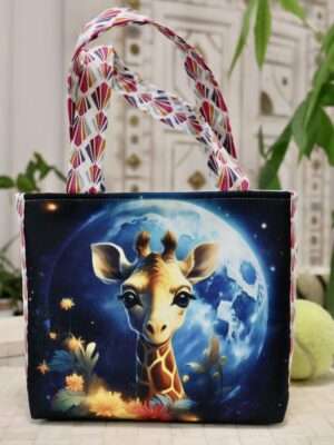Sac Cabalala Petit - Girafe Bleue