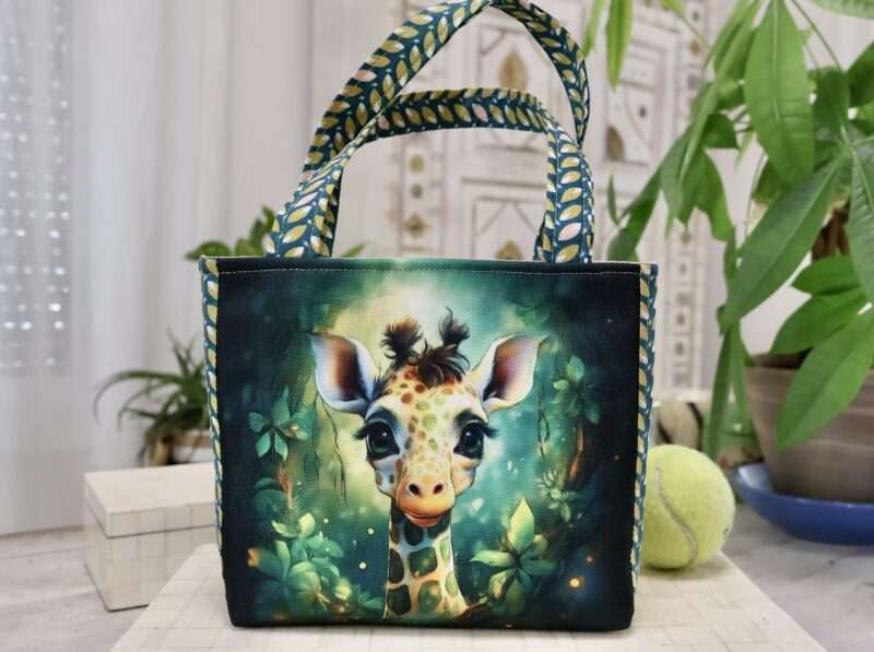 Sac Cabalala Petit - Girafe Verte