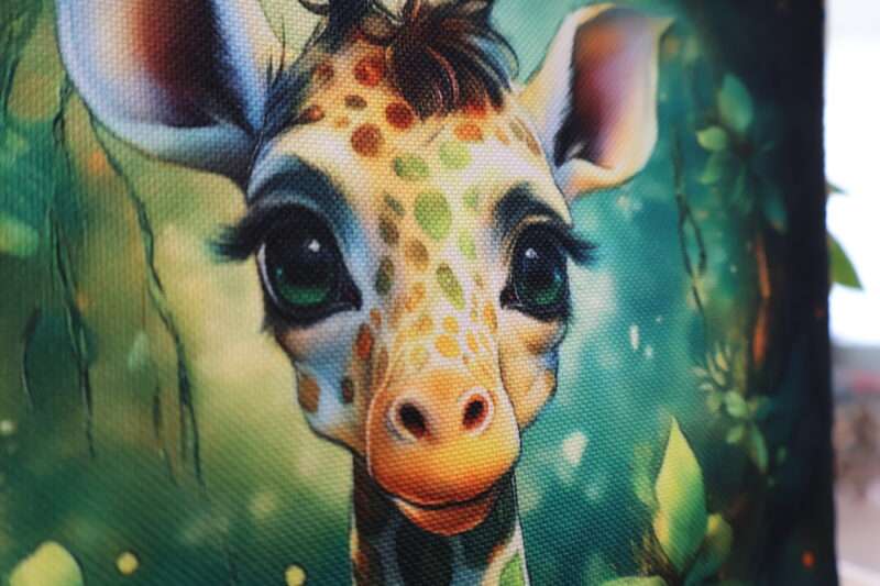 Sac Cabalala Petit - Girafe Verte – Image 2