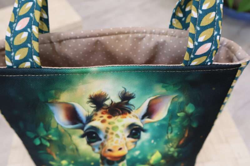 Sac Cabalala Petit - Girafe Verte – Image 4