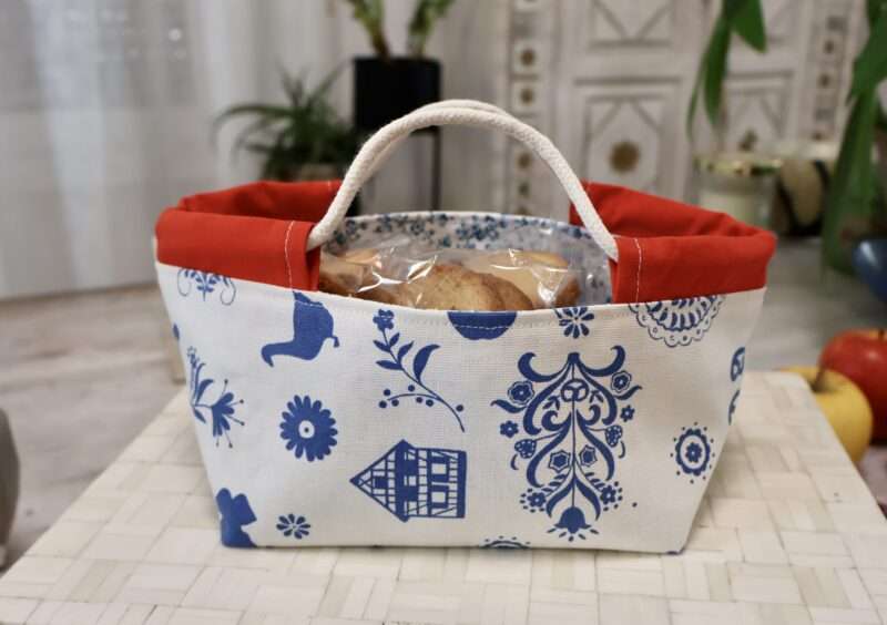 Panier de Table - Alsace Bleue