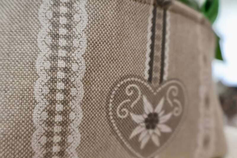 Panier de Table - Coeurs de Noël – Image 4