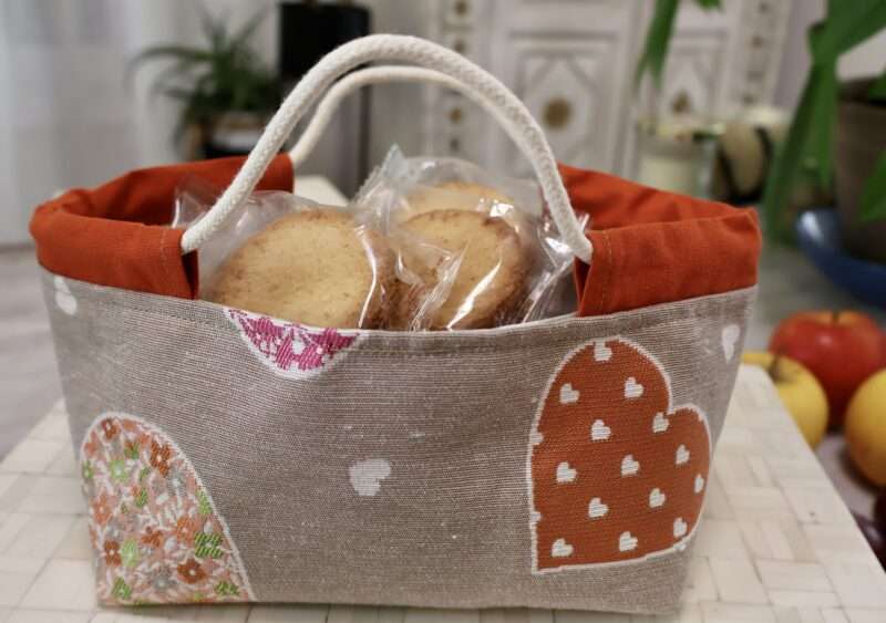 Panier de Table - Coeurs