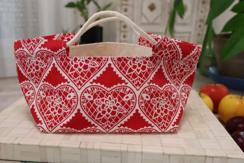 Panier de Table - Coeurs Rouges – Image 4