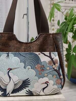 Sac Momo - Grues d'Asie