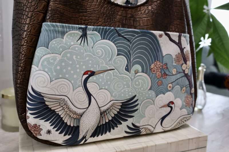 Sac Momo - Grues d'Asie – Image 2