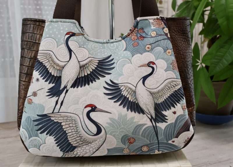 Sac Momo - Grues d'Asie – Image 3