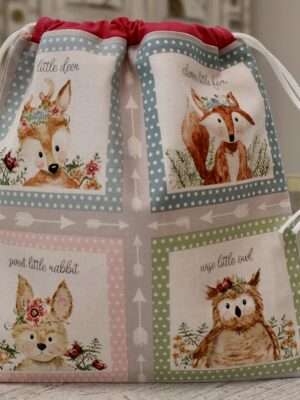 Pochon Beauté - Animo Forêt Rose