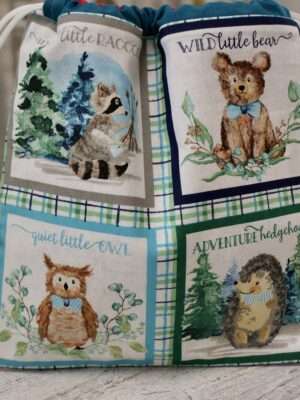 Pochon Beauté - Animo Forêt Bleu