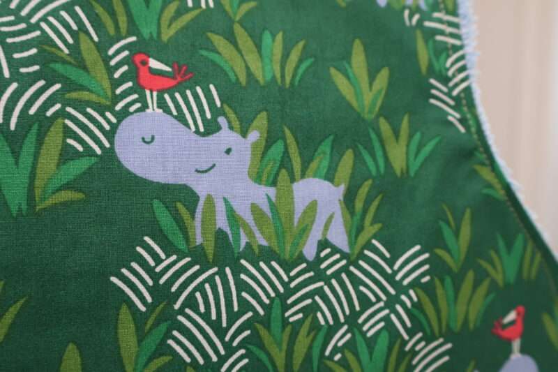 Bavoir Bébé - Hippo Bleu – Image 2