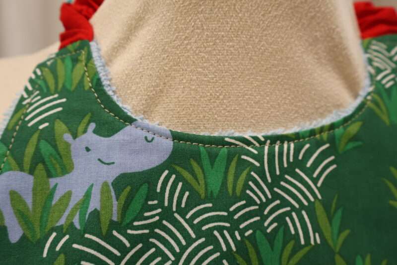 Bavoir Bébé - Hippo Bleu – Image 3