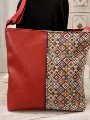 Sac Hoplala - Mosaïque Rouge