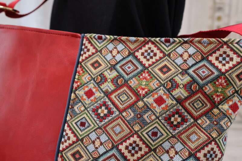 Sac Hoplala - Mosaïque Rouge – Image 6
