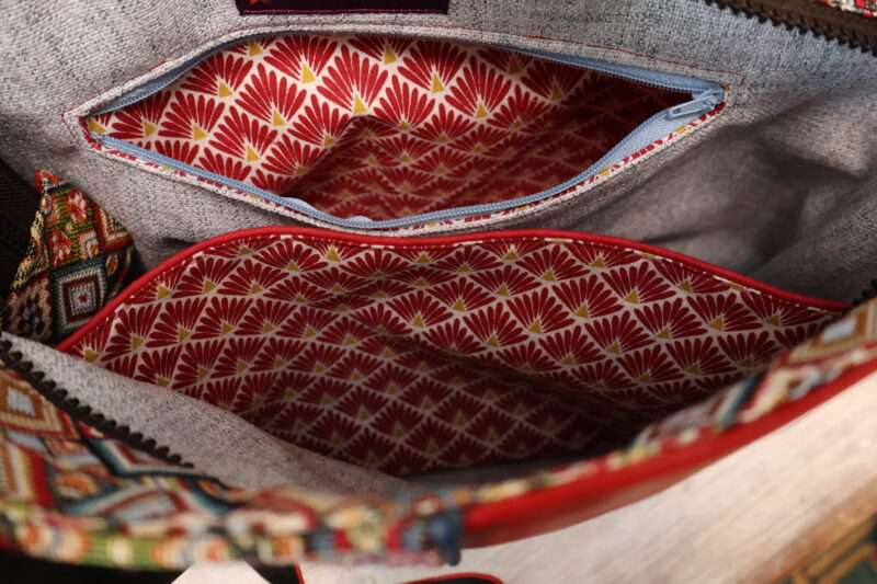 Sac Hoplala - Mosaïque Rouge – Image 9